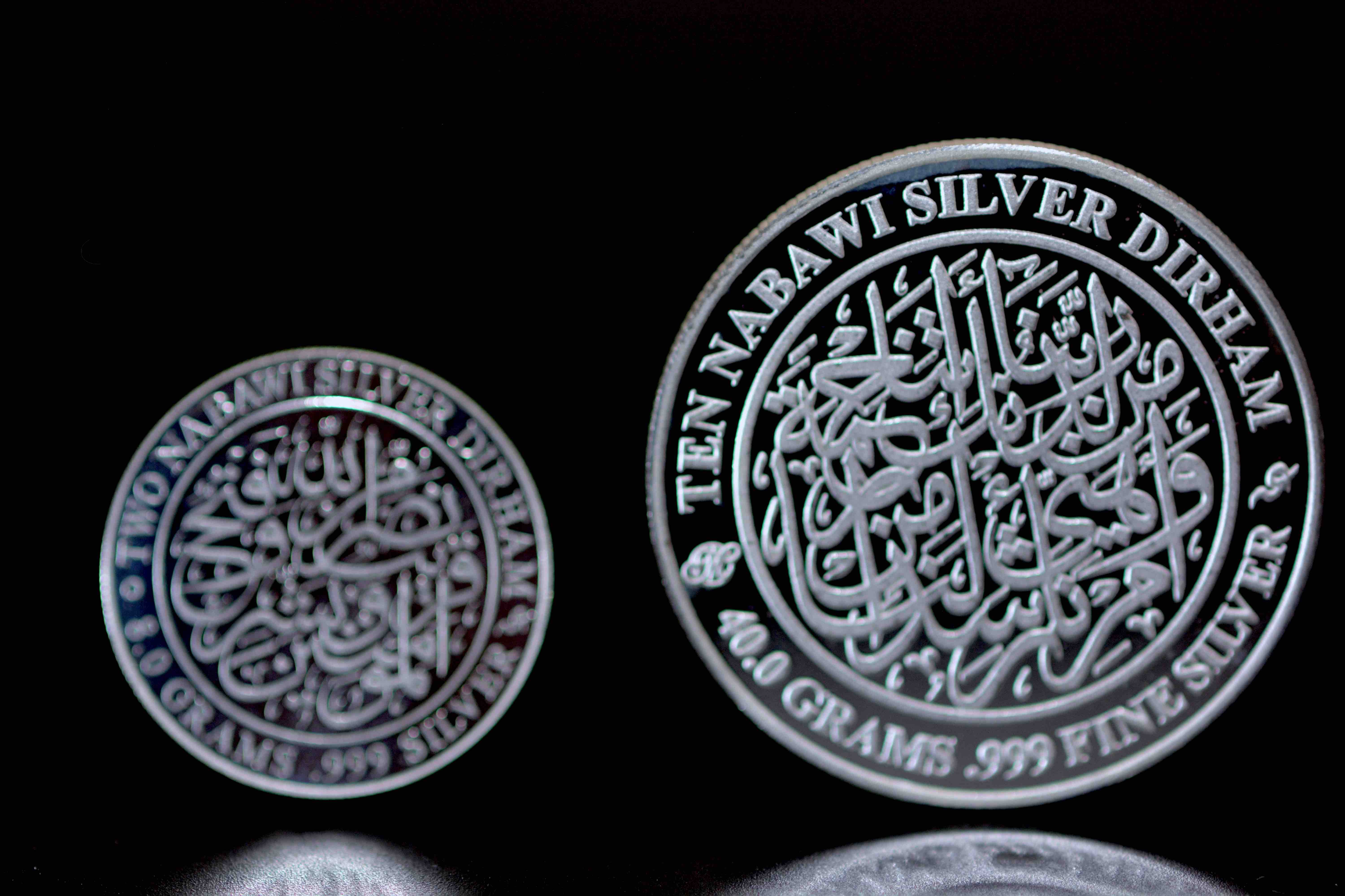 Ten Nabawi Silver Dirham eternal messages