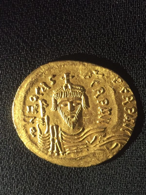 Byzantine Focas Dinar Obverse