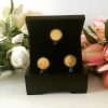 24Qirats Premium Heart Blue Mahar Box 3 coins Front Up